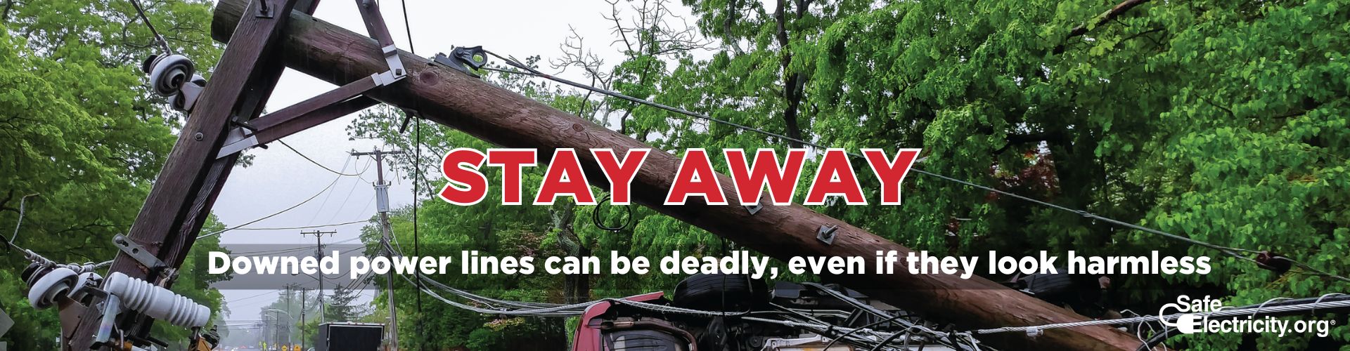 Stay Away From Downed Power Lines